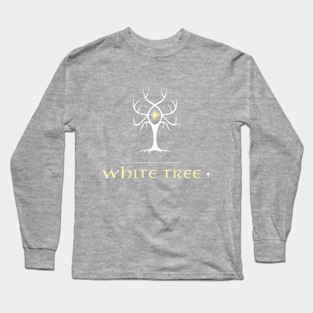 White Tree Festival Long Sleeve T-Shirt by Levelcap